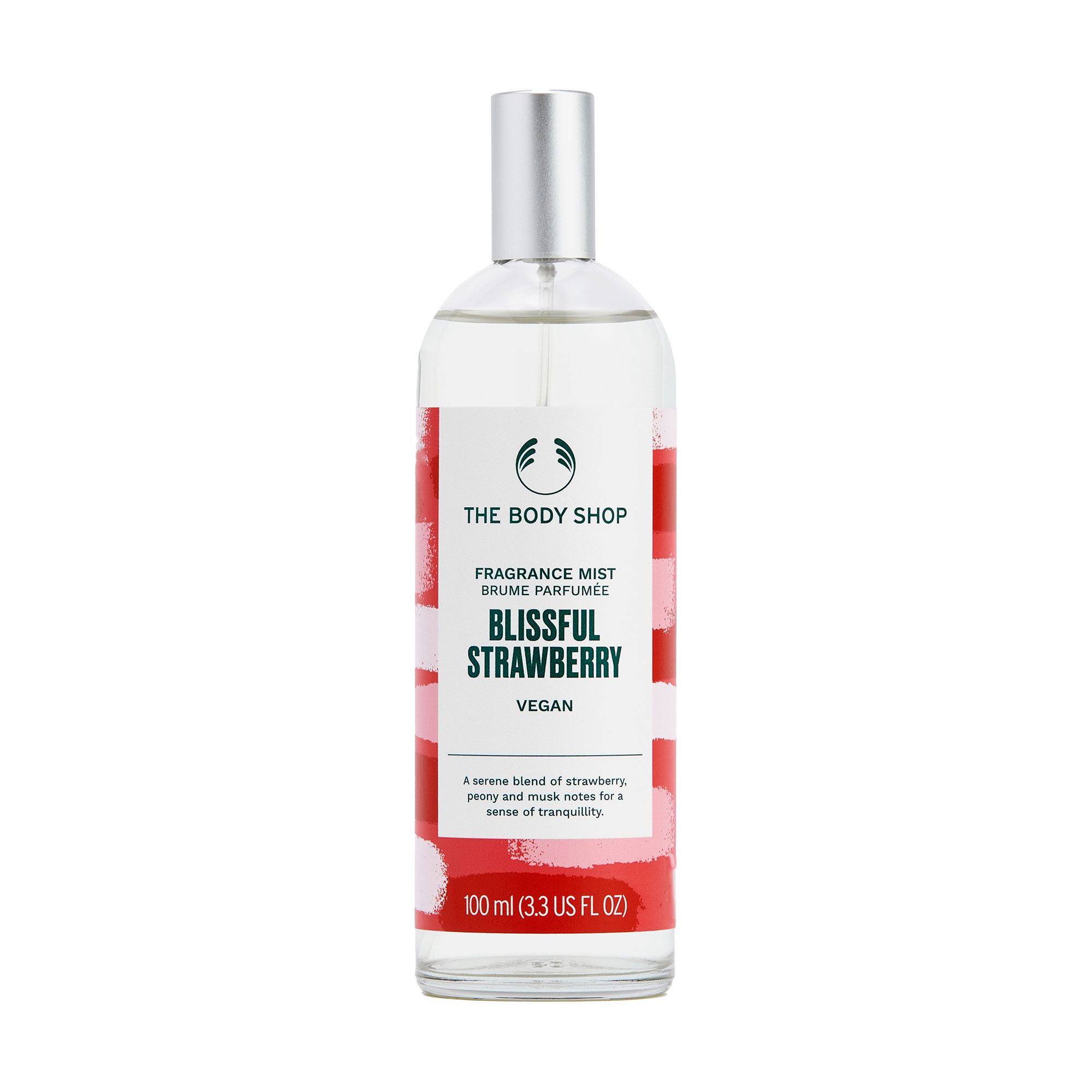 Парфумований спрей для тіла The Body Shop Blissful Strawberry Fragrance Mist Райська полуничка, жіночий, 100 мл